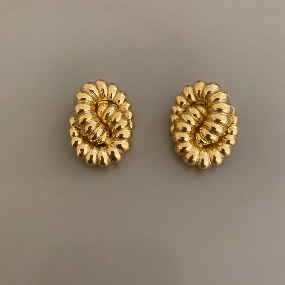 Vintage Christian Dior clip on earrings